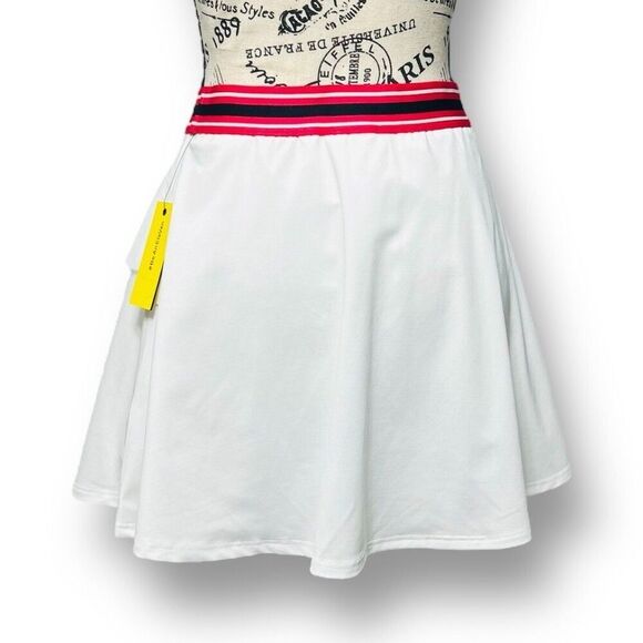 EleVen by Venus Williams M White Red Tennis Skort Golf Athletic Preppy Classic - Picture 5 of 11